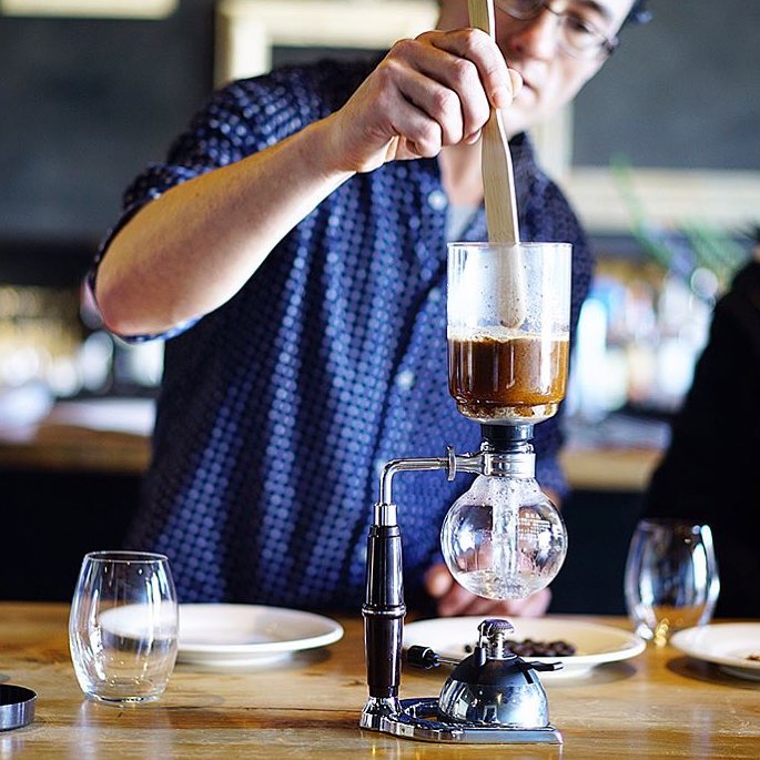 Coffee syphon Technica 2 Cups - SHOWROOM MACHINE