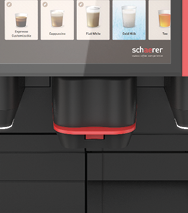 Máy pha cà phê Schaerer Coffee Skye (phiên bản có bình nước)