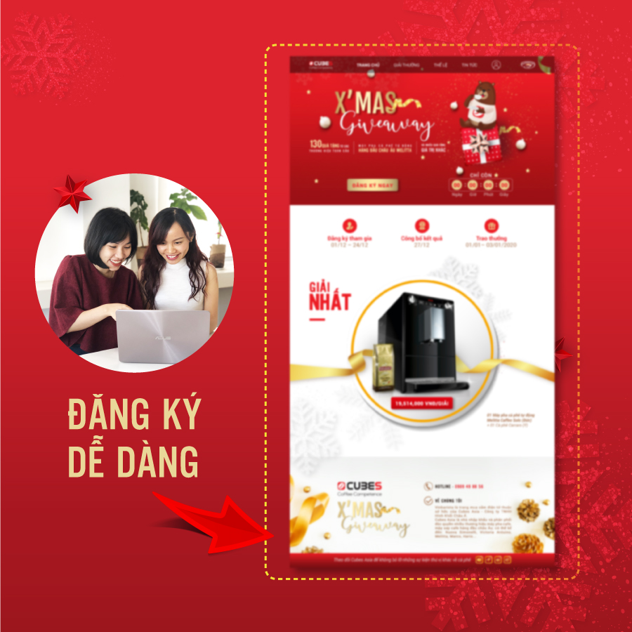 The biggest Christmas Giveaway of the year by Cubes Asia