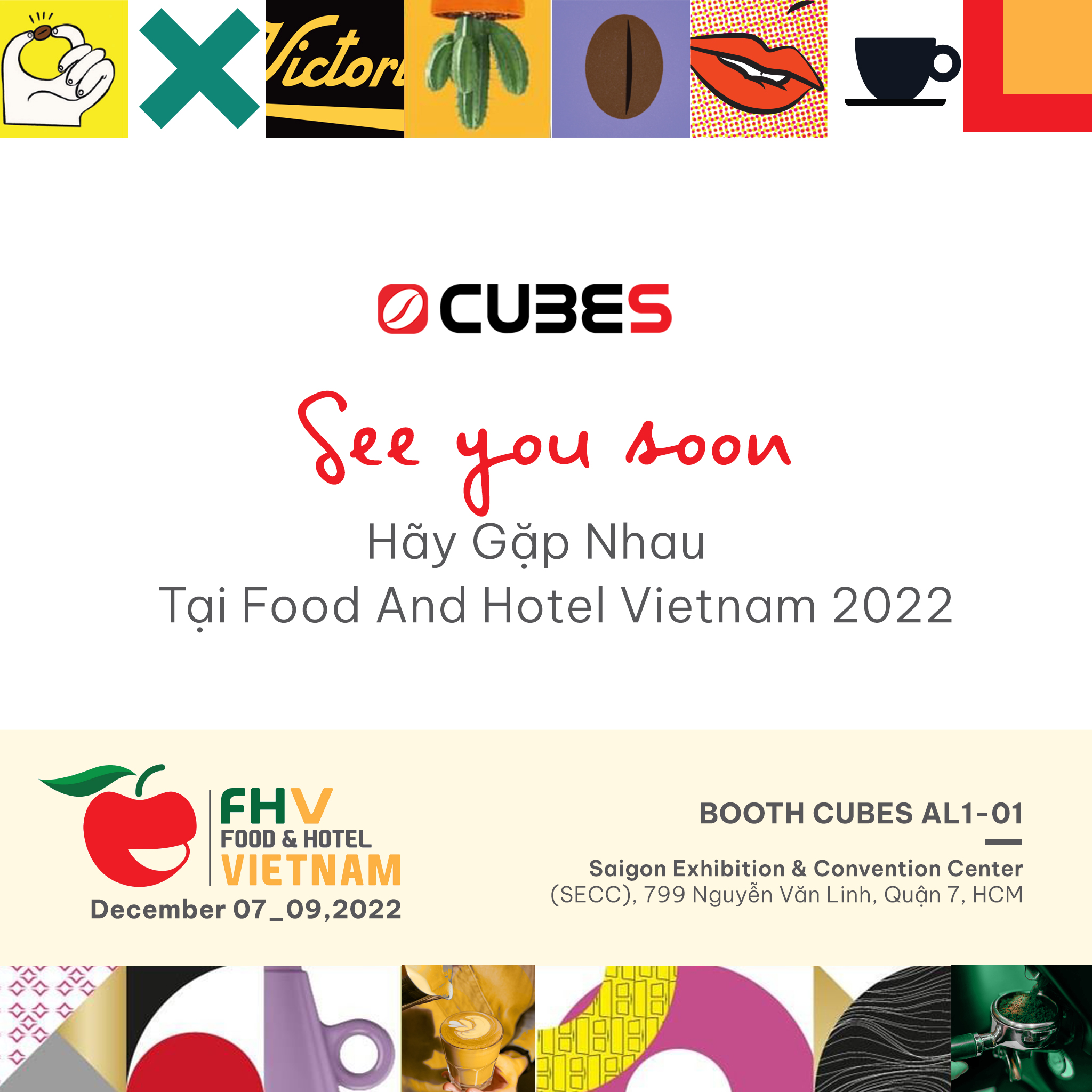 Cubes Asia tại triển lãm Food and Hotel Vietnam 2022