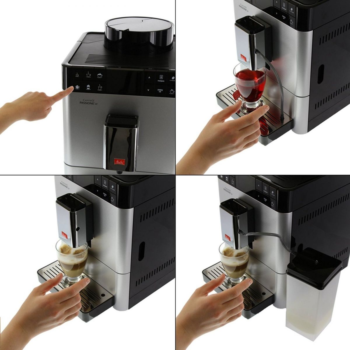 DIFFERENTATION Semi-AUTOMATIC COFFEE MACHINE AND AUTOMATIC COFFEE MACHINE