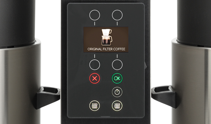 Máy pha cà phê và trà Animo Combi - Line CB 2x5