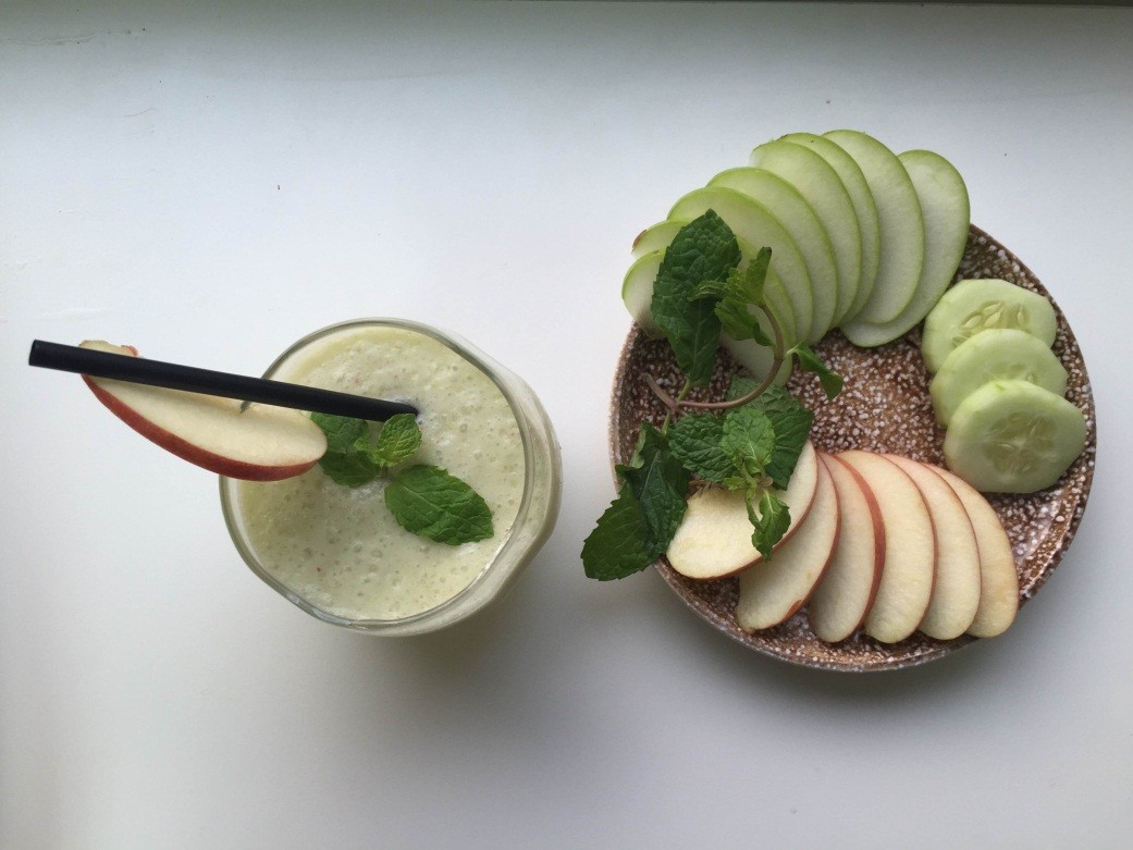 Detox Smoothies For Hot Summer Season: Detox with Green Apple Cucumber