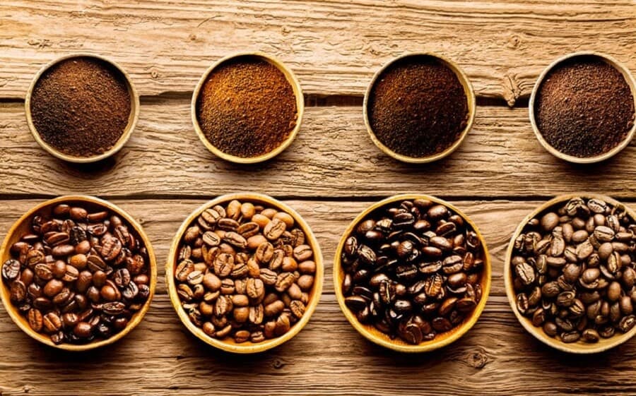 Các loại cà phê hạt phổ biến