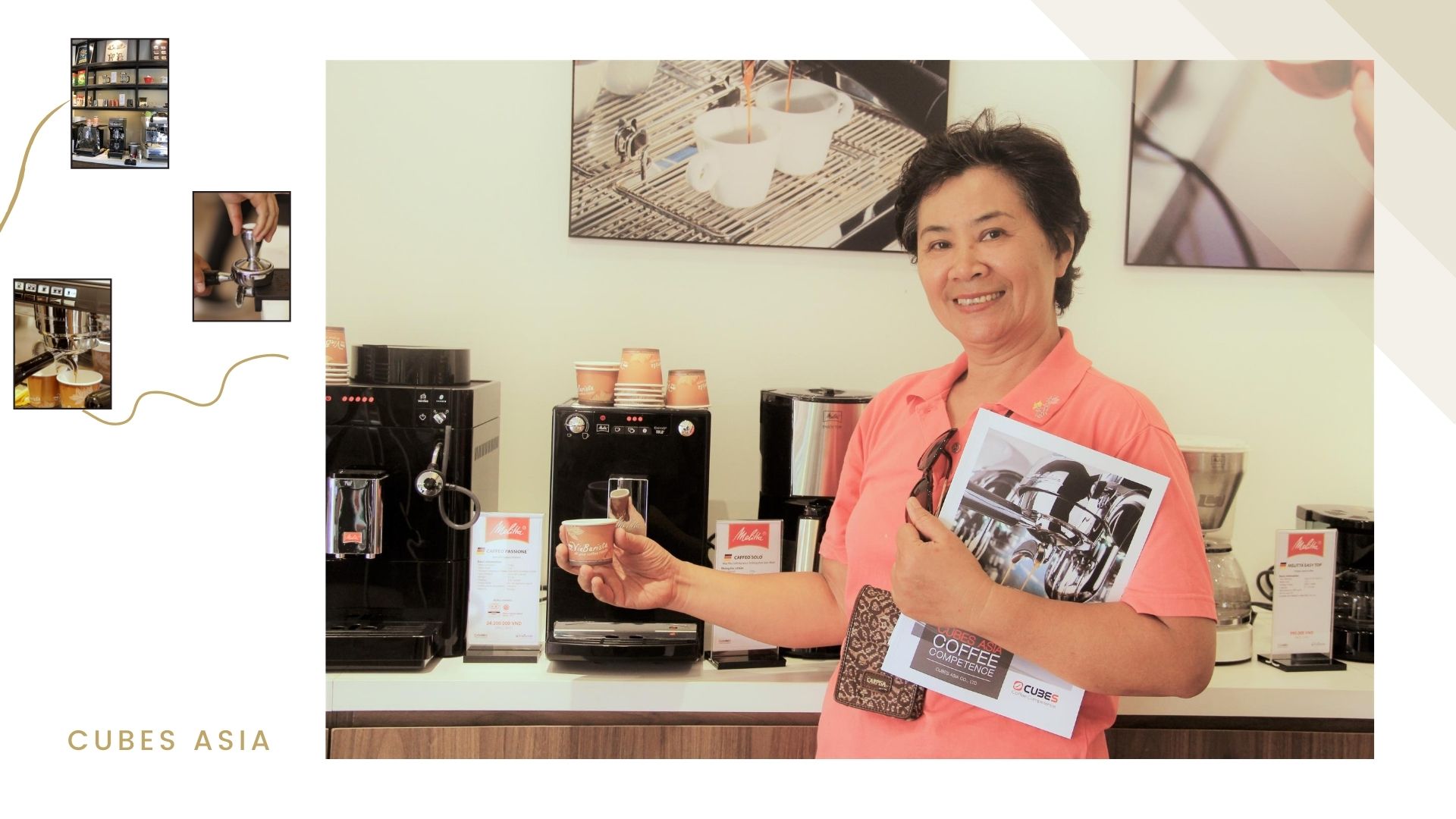Điểm đến lý tưởng khi mua máy pha cafe tại Hà Nội - showroom Cubes Asia