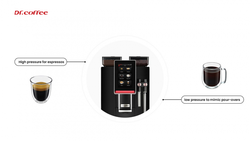 High/low temperature brewing