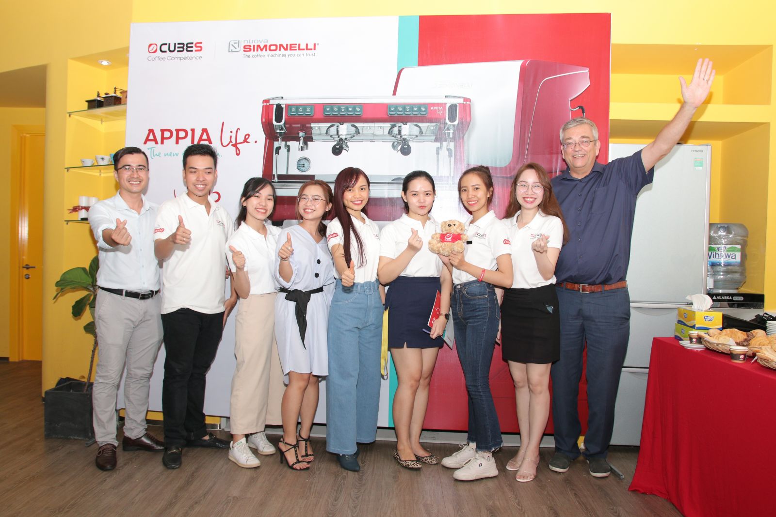 OPENING EVENT NEW WINNER OF COFFEE VILLAGE : APPIA LIFE 2 GROUPS VOLUMETRIC