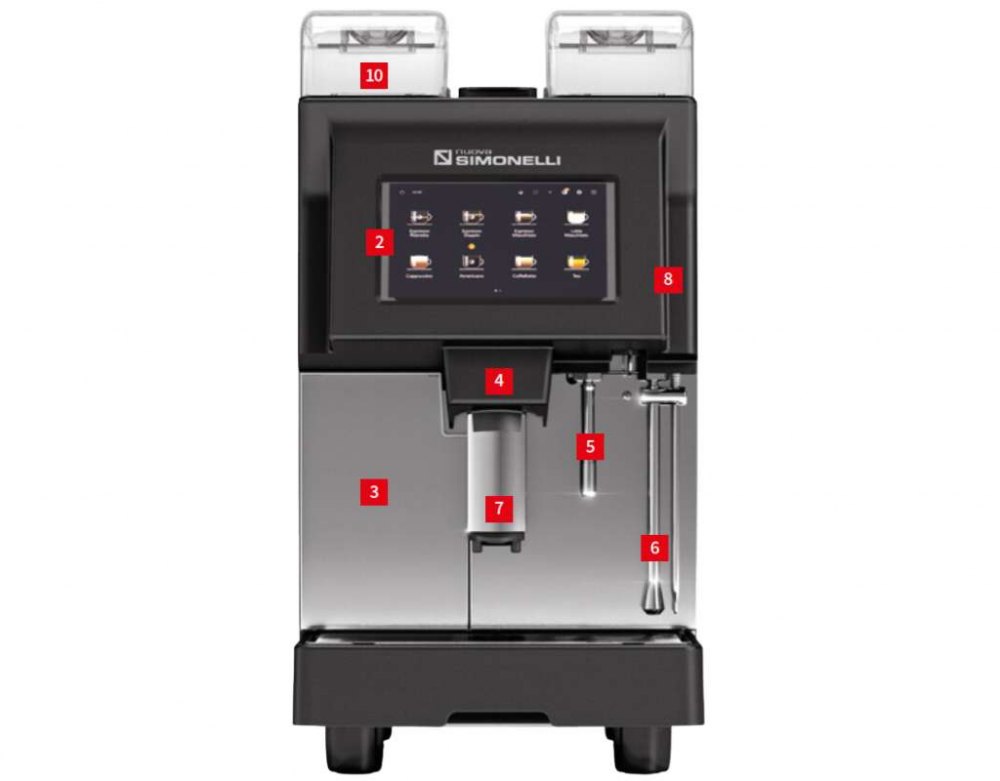 Nuova Simonelli Prontobar Touch Superautomatic Coffee Machine