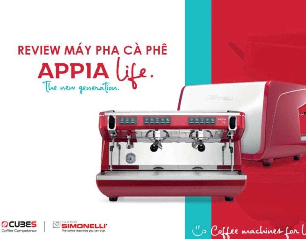 Máy pha cà phê Appia Life Volumetric