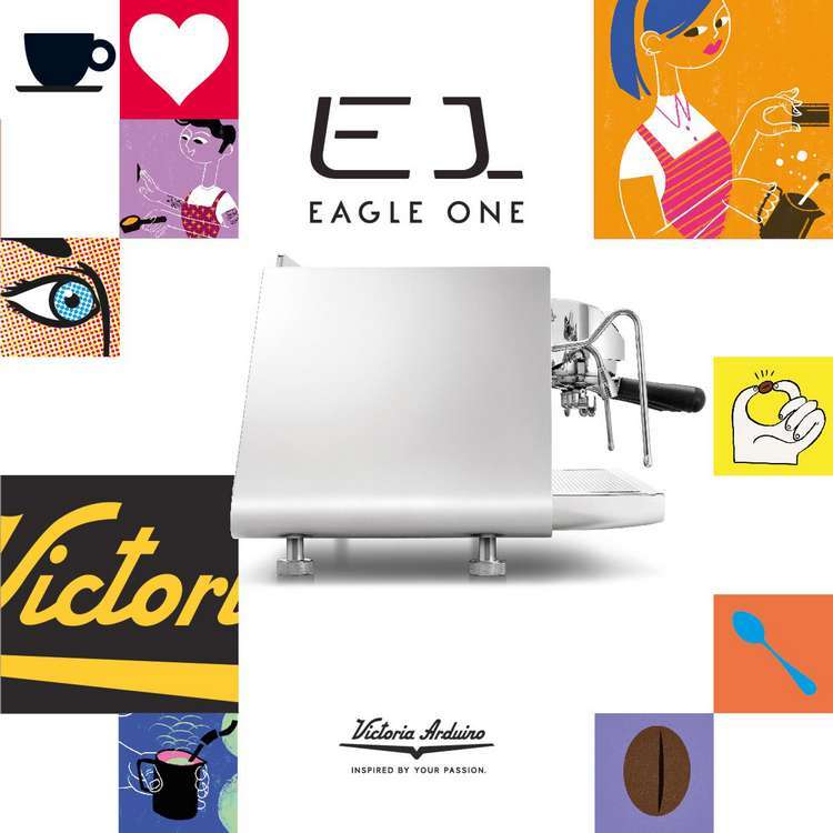 Eagle One 2 Groups Coffee Machine [Free Mythos One Coffee Grinder]