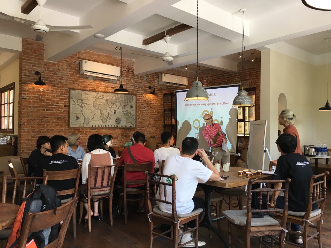 Cubes Asia - SCA Specialty Coffee Association - Course in Hanoi