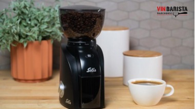 6 lý do bạn nên mua Máy xay cà phê mini Solis Scala Zero Static