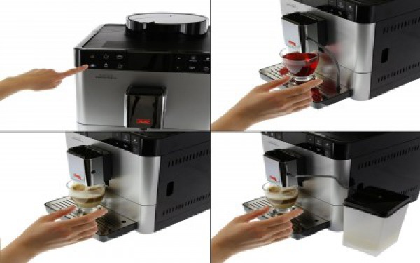 DIFFERENTATION Semi-AUTOMATIC COFFEE MACHINE AND AUTOMATIC COFFEE MACHINE