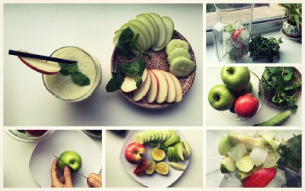 Detox Smoothies For Hot Summer Season: Detox with Green Apple & Cucumber