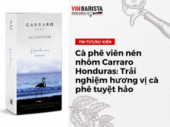 Carraro Honduras aluminum capsule coffee: Experience the great taste of coffee