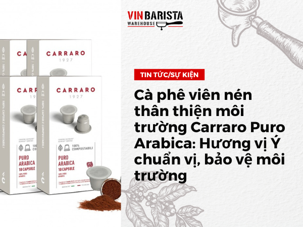 Carraro Puro Arabica Coffee Capsules: A Sustainable Choice for Espresso Lovers