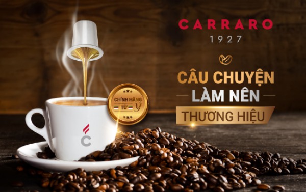 Carraro -  thương hiệu cà phê viên nén chuẩn vị ý