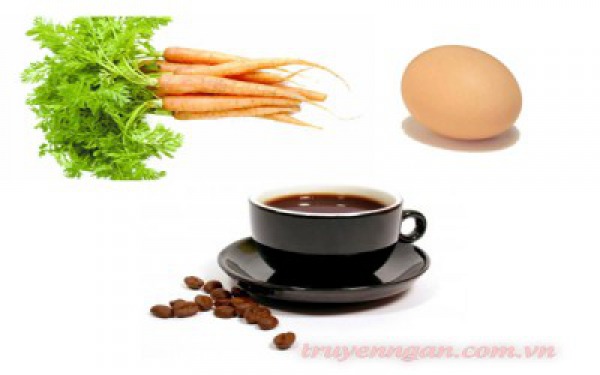 CARROT, EGG OR COFFEE BEANS