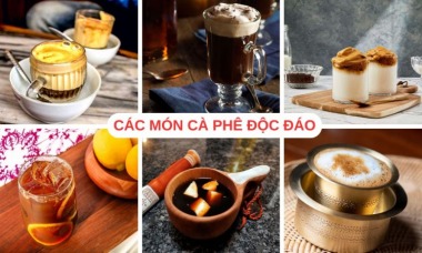 Khám phá 13 món cà phê độc lạ trên khắp thế giới