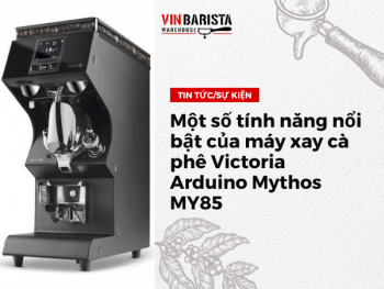 Some outstanding features of the Victoria Arduino Mythos MY85 coffee grinder
