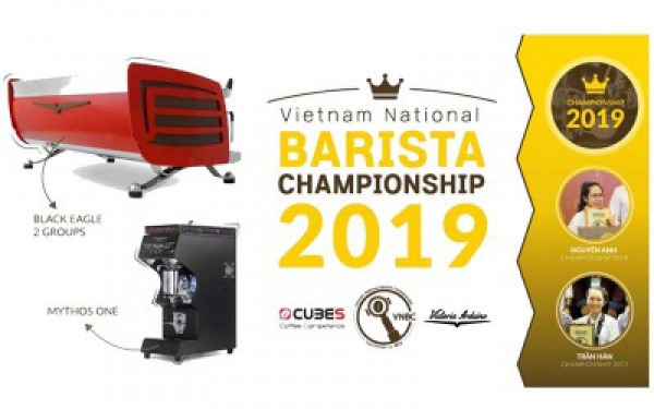 Cubes Asia – Nhà Tài Trợ Chính Thức Cho Cuộc Thi Vietnam National Barista Championship 2019 – VNBC 2019