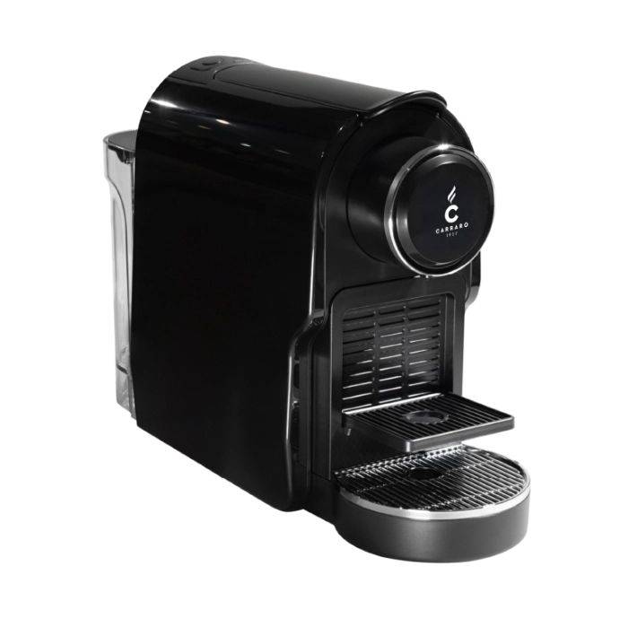 Combo Máy Pha Viên Nén Carraro C+ – Tặng 2 Hộp Cà Phê Viên Nén Carraro - Đen