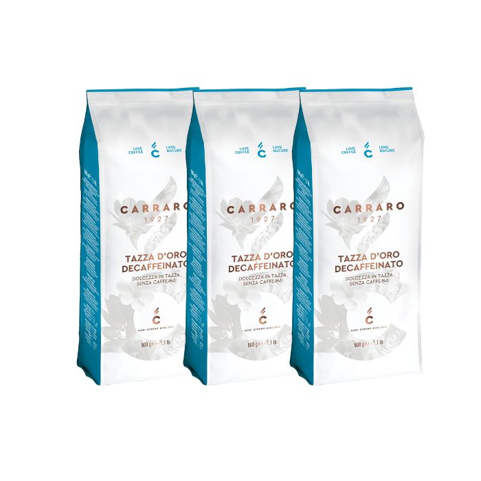 Decaff. Tazza DOro coffee bean