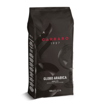 Cà phê hạt Carraro Globo Arabica 1000g