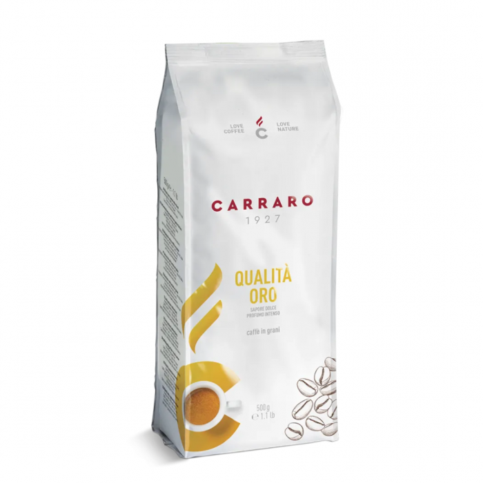 Coffee Bean Carraro Gourmet Blend - Qualità Oro - 500g