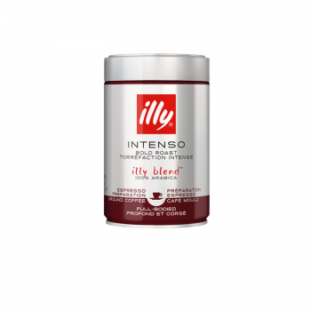 illy Bold Roast Intenso Ground Coffee Can - 250g
