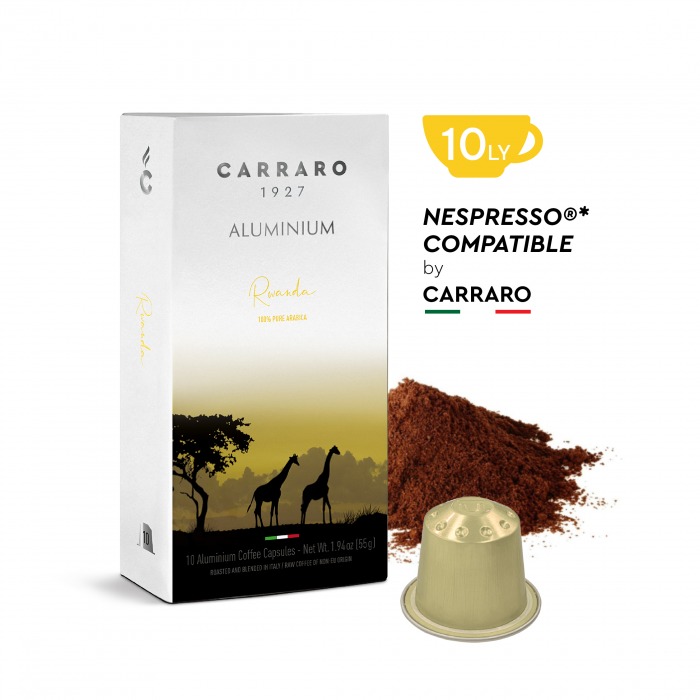 Cà phê Rwanda 10 viên tương thích Nespresso