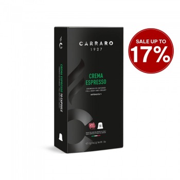 Carraro Crema Espresso Capsules Coffee