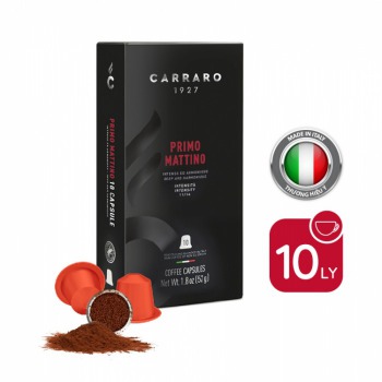 Carraro Primo Mattino - Cà phê viên nén