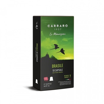 Carraro Single Origin Brasile Capsules Coffee