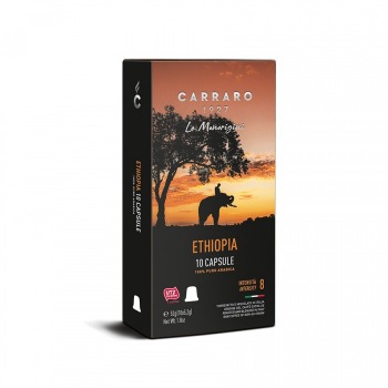 Carraro Single Origin Ethiopia Capsules Coffee