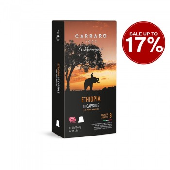 Carraro Single Origin Ethiopia Capsules Coffee