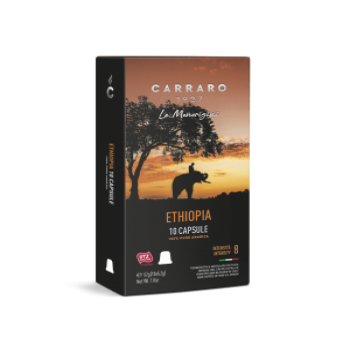 Cà phê viên nén Carraro Single Origin Ethiopia