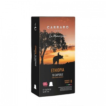 Carraro Single Origin Ethiopia Capsule Coffee EXP: 10 2024