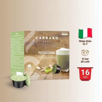 Coffee Capsule Dolce Gusto - Carraro Pistacchino - 16 capsules