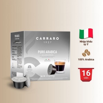 Coffee Capsule Dolce Gusto - Carraro Puro Arabica - 16 capsules