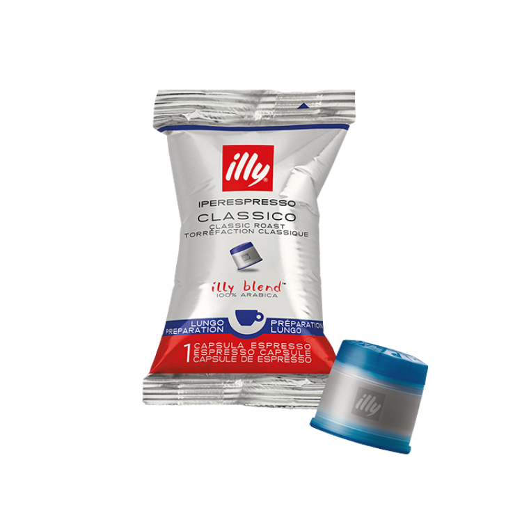 Cà phê viên nén illy Coffee IperEspresso Lungo - 100 viên hộp