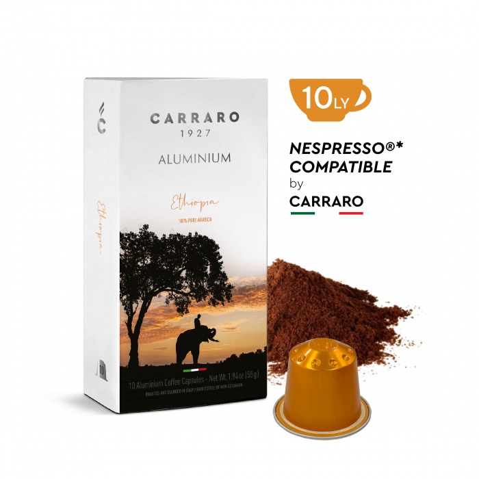 Coffee Capsule Nespresso - Carraro Ethiopia - 10 capsules