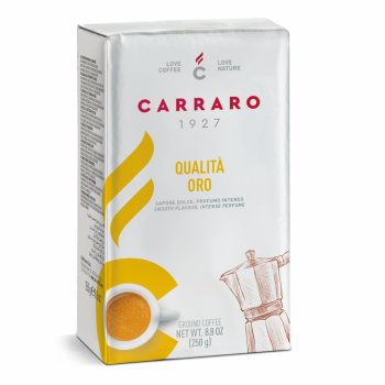 Ground Coffee Carraro Qualita Oro 250g