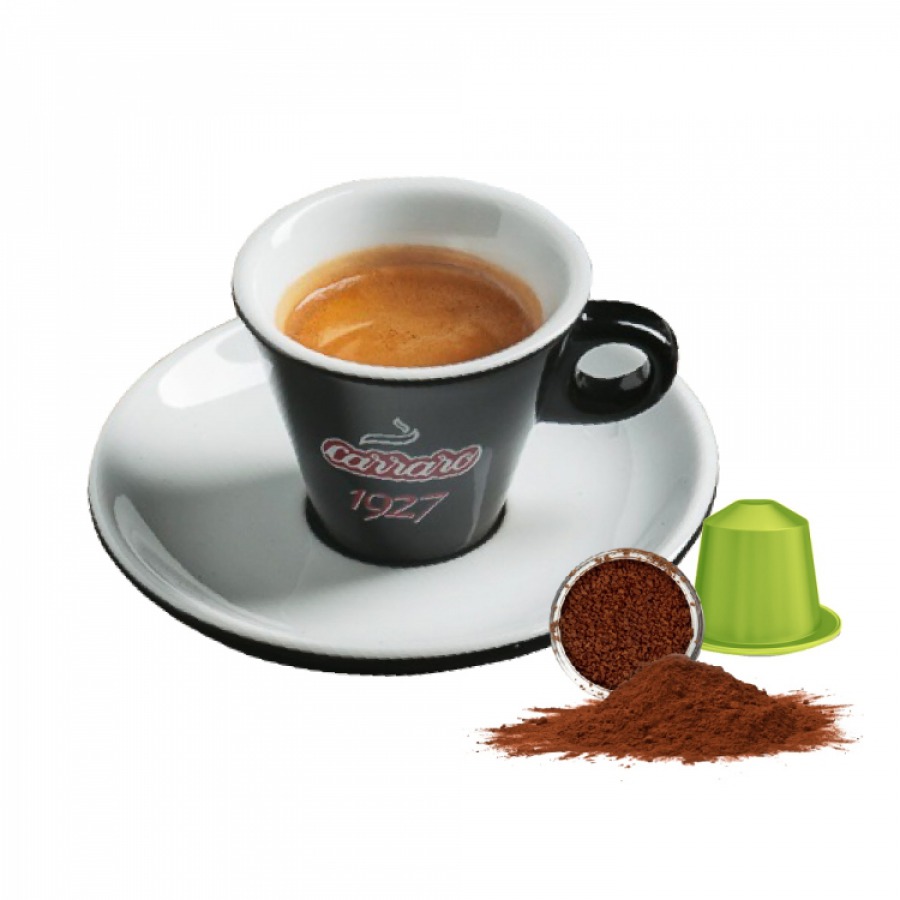 Cà phê viên nén Carraro Crema Espresso -