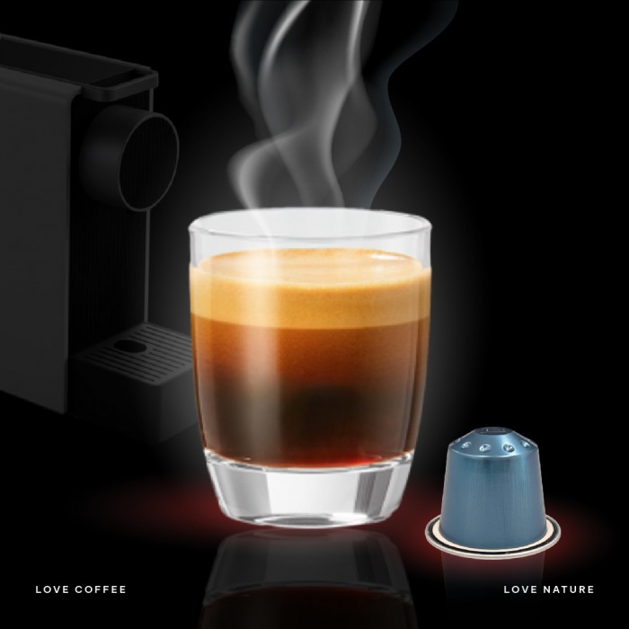 Carraro Decaffeinated Aluminium Capsule Coffee (Decaf Coffee) -