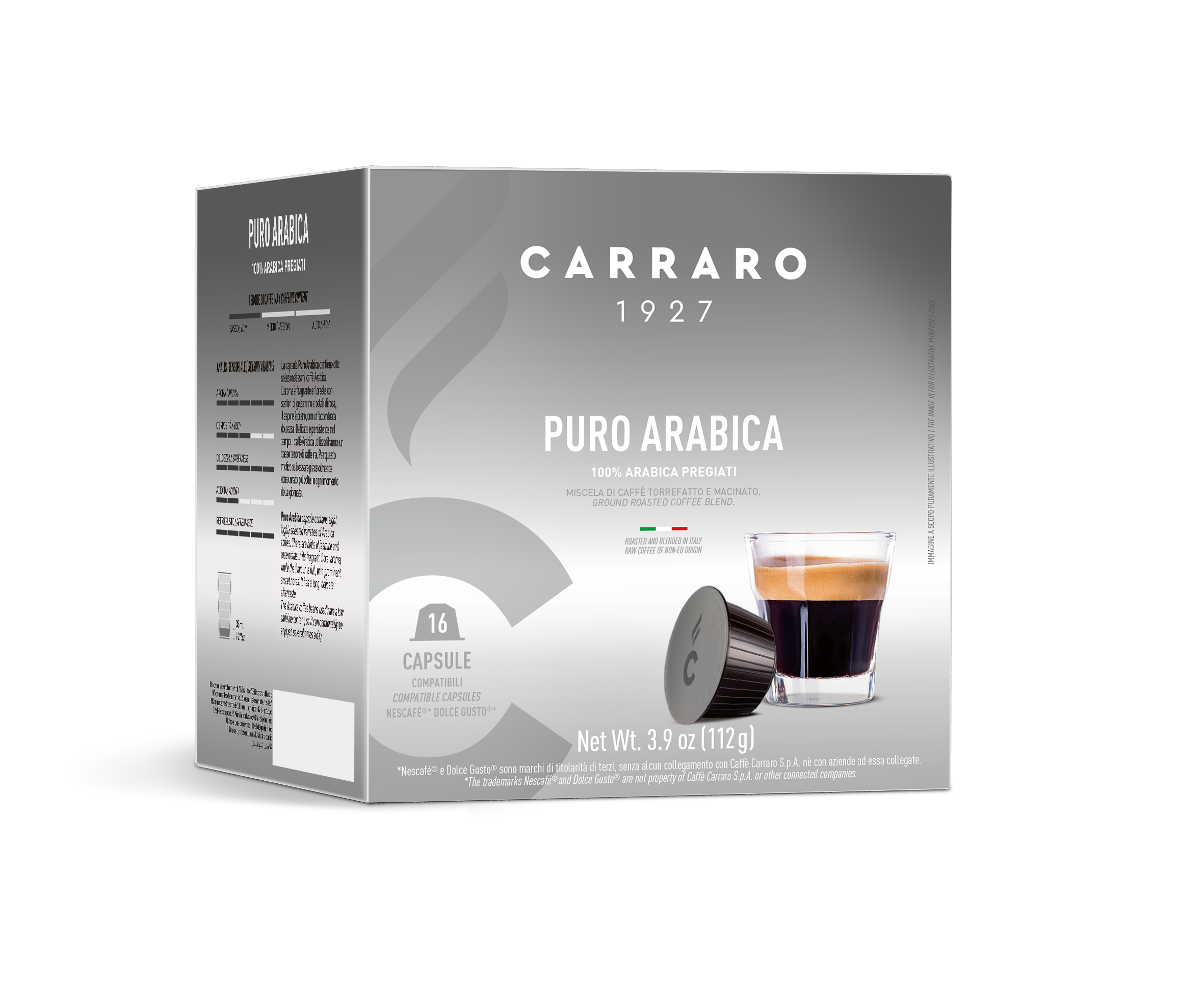 Cà phê viên nén Dolce Gusto - Puro Arabica - 16 viên -