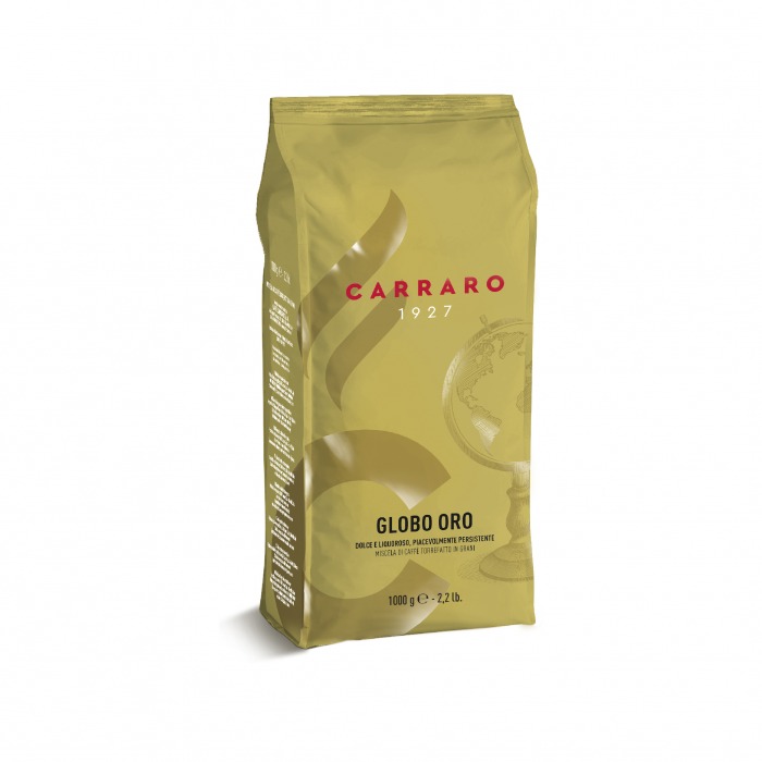 Cà phê hạt Carraro Globo Oro 1000g - 1Kg