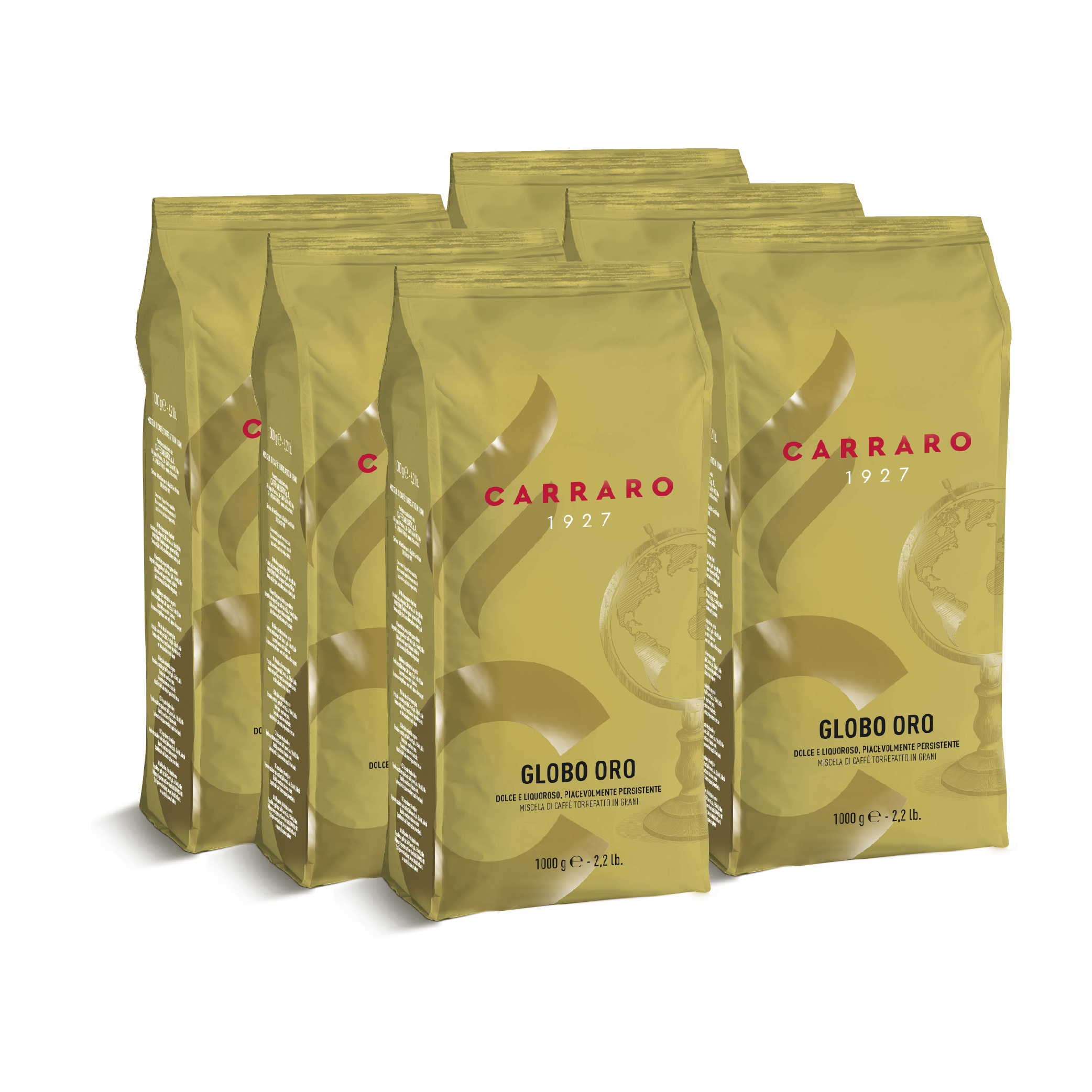 Cà phê hạt Globo Oro - 1kg -