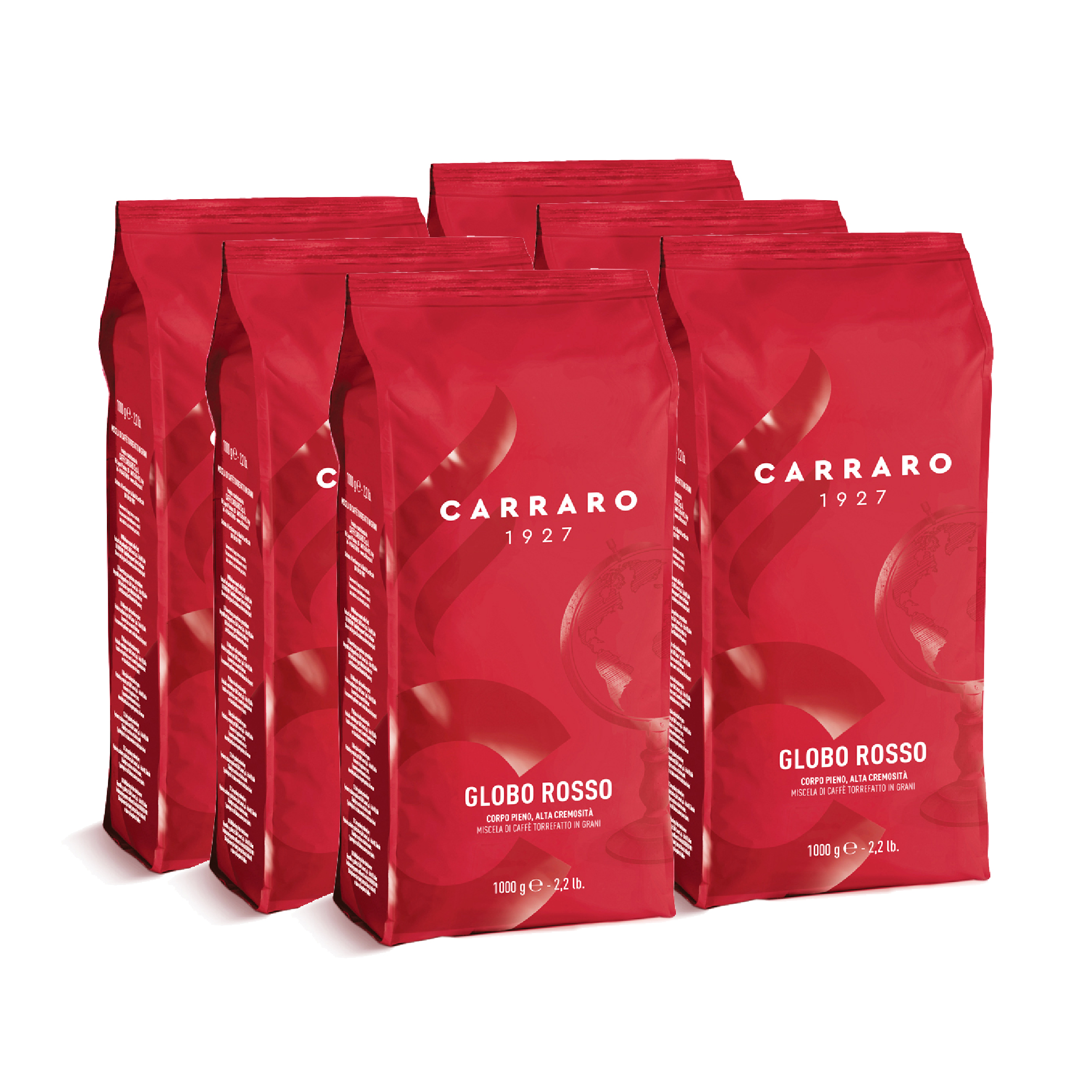 Coffee Bean Globo Rosso - 1kg -