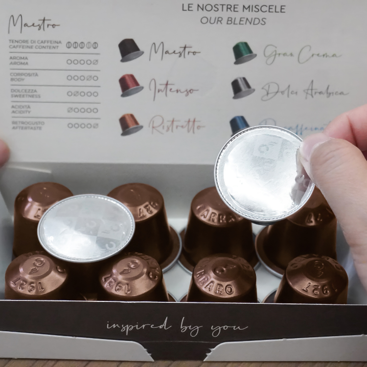 Coffee Capsule Nespresso - Maestro - 10 capsules -